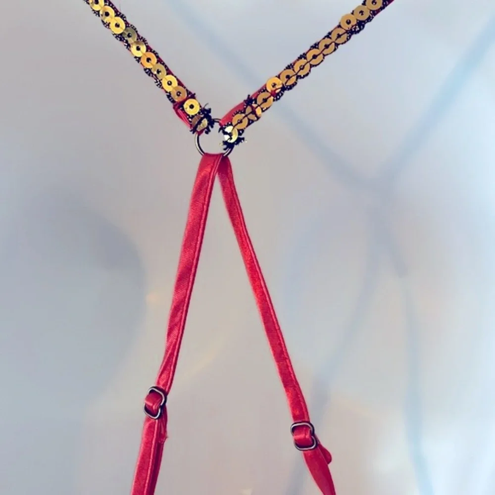 FREE PEOPLE SEQUIN MULTI-COLOR ANIMAL PRINT CAMI TOP BLOUSE SHIRT SIZE LARGE - Picture 8 of 16